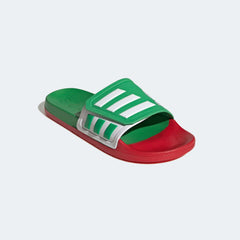 Mexico Adilette TND Soccer Slides - Green-White-Red