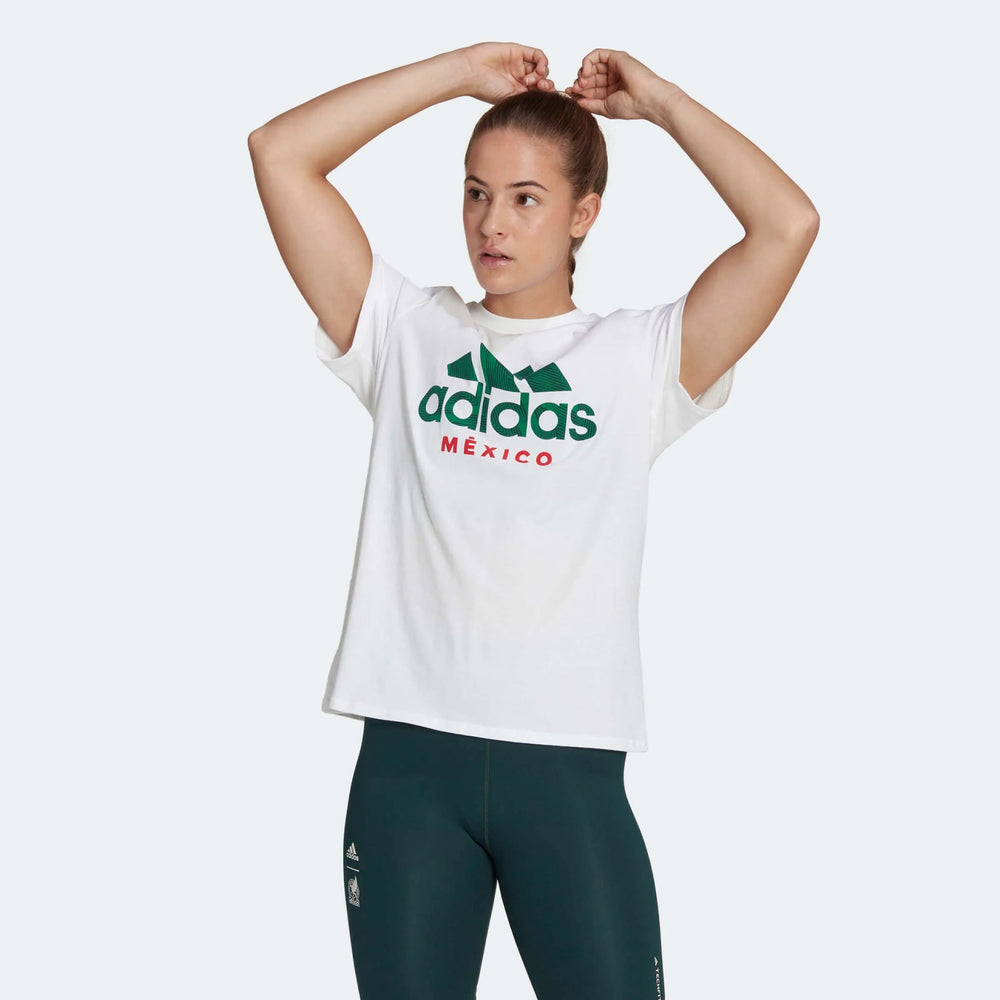2022-23 Mexico Women's Tee - White 