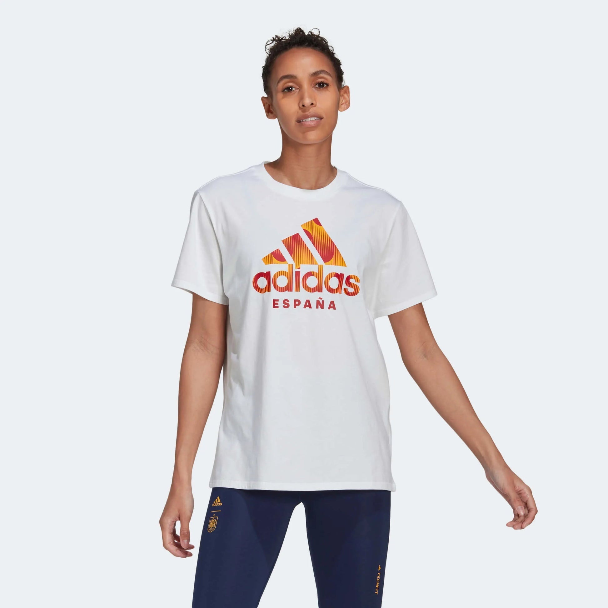 2022-23 Spain Women's Tee - White 
