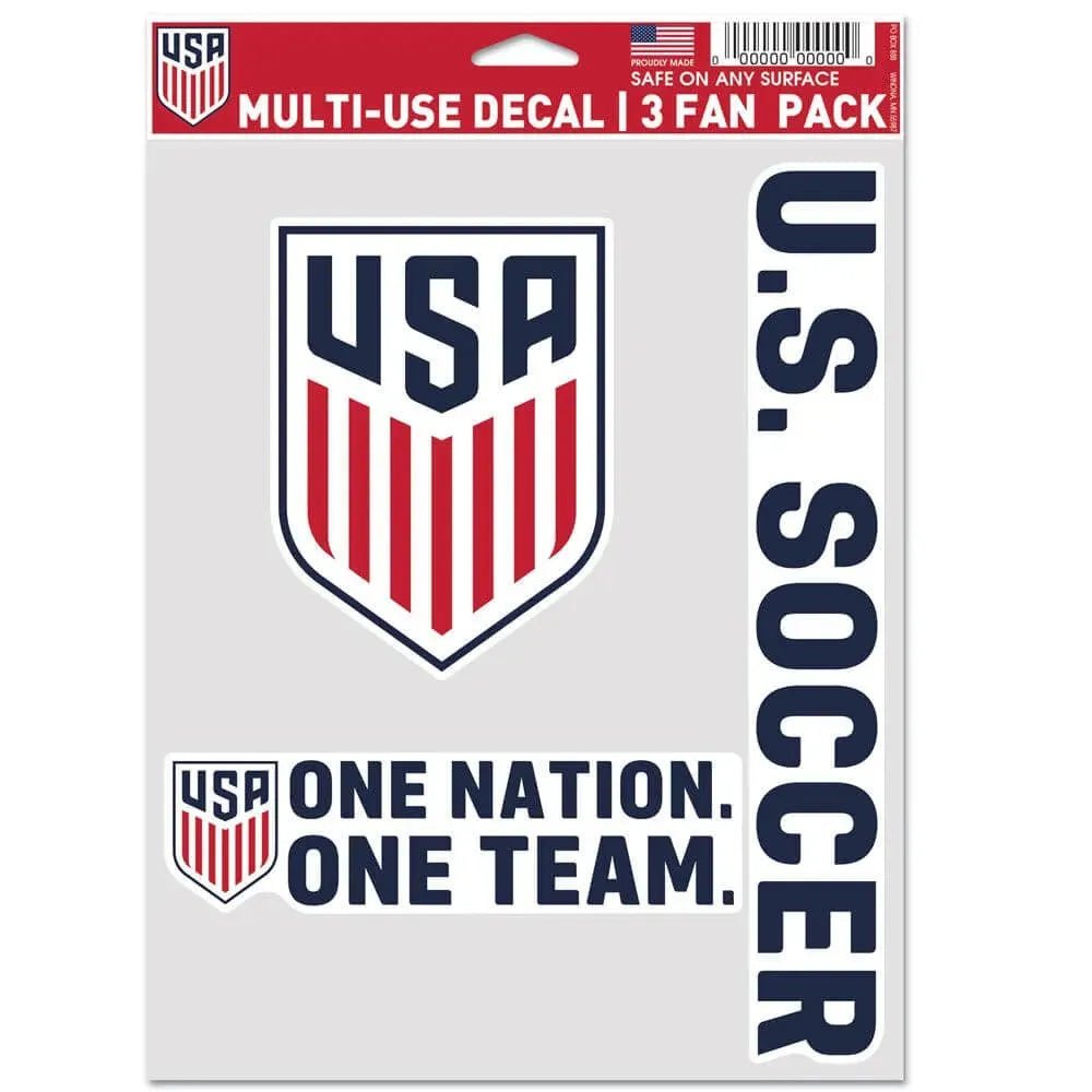 USA 5.5x7.75 Multi-Use 3 Pack Decal