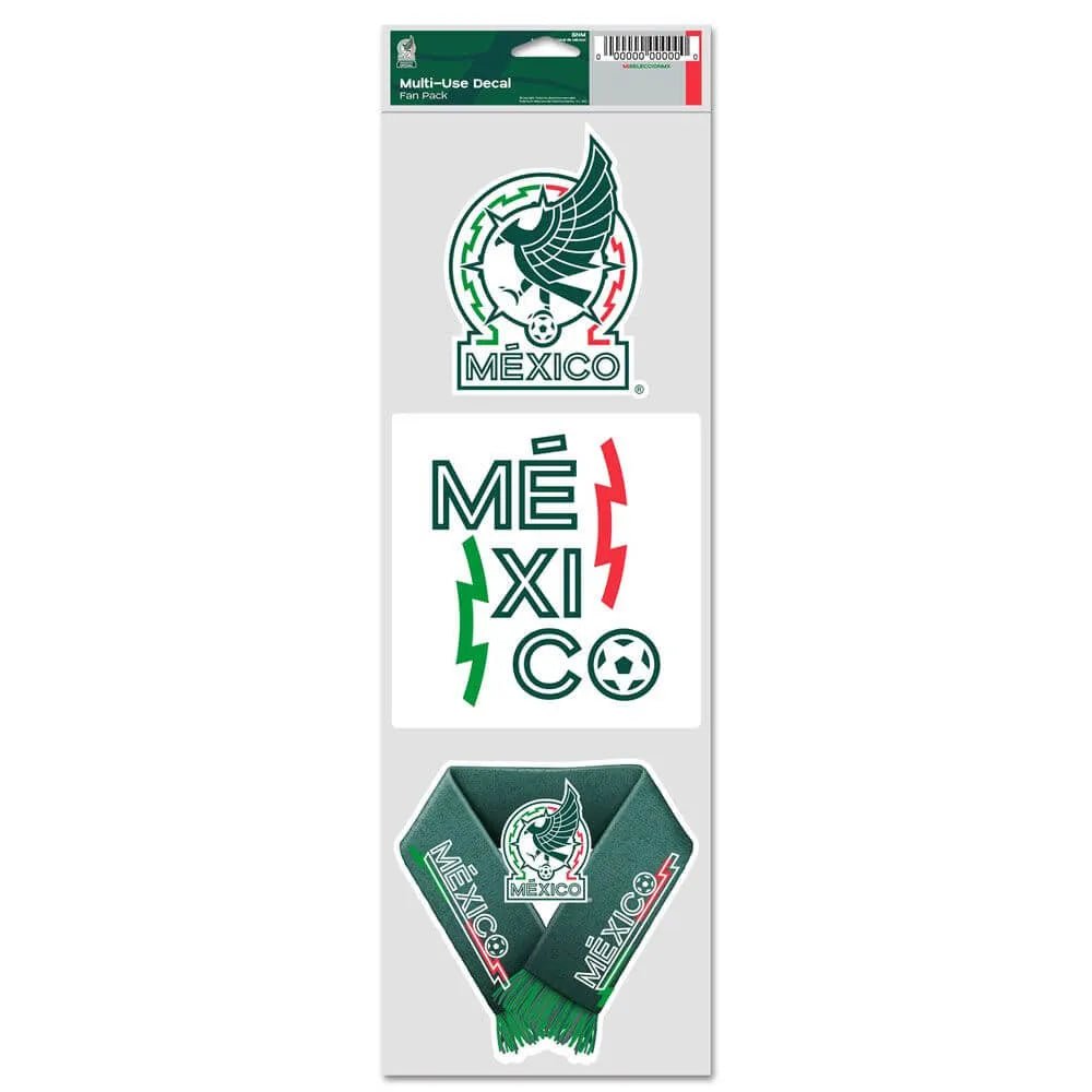 Mexico 3.75x12 Multi-Use Decal Fan Pack