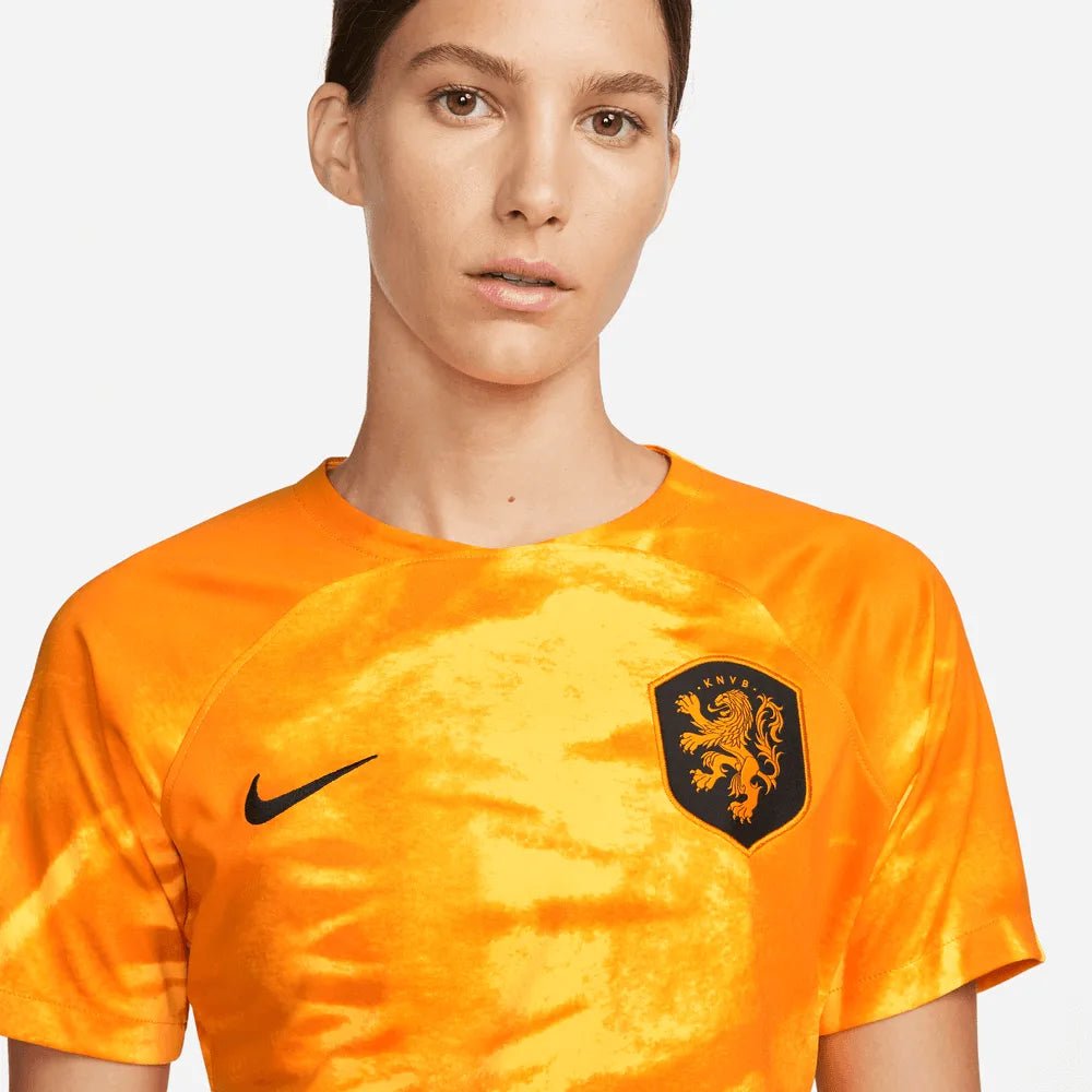 2022-23 Netherlands Women's Home Soccer Jersey