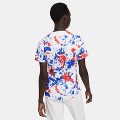 2022-23 USA Women's Pre-Match Soccer Jersey - White-Blue-Red