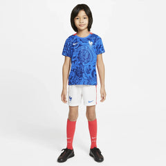 2022 France Kids' Mini Kit - Blue-White 
