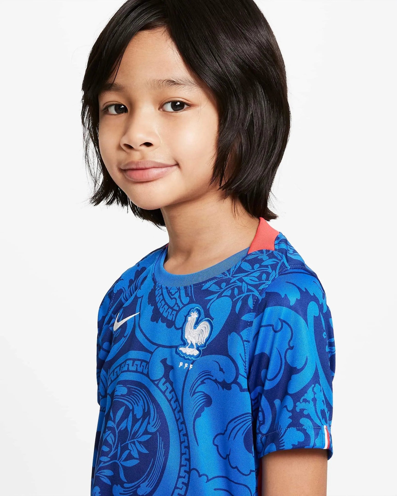 2022 France Kids' Mini Kit - Blue-White 