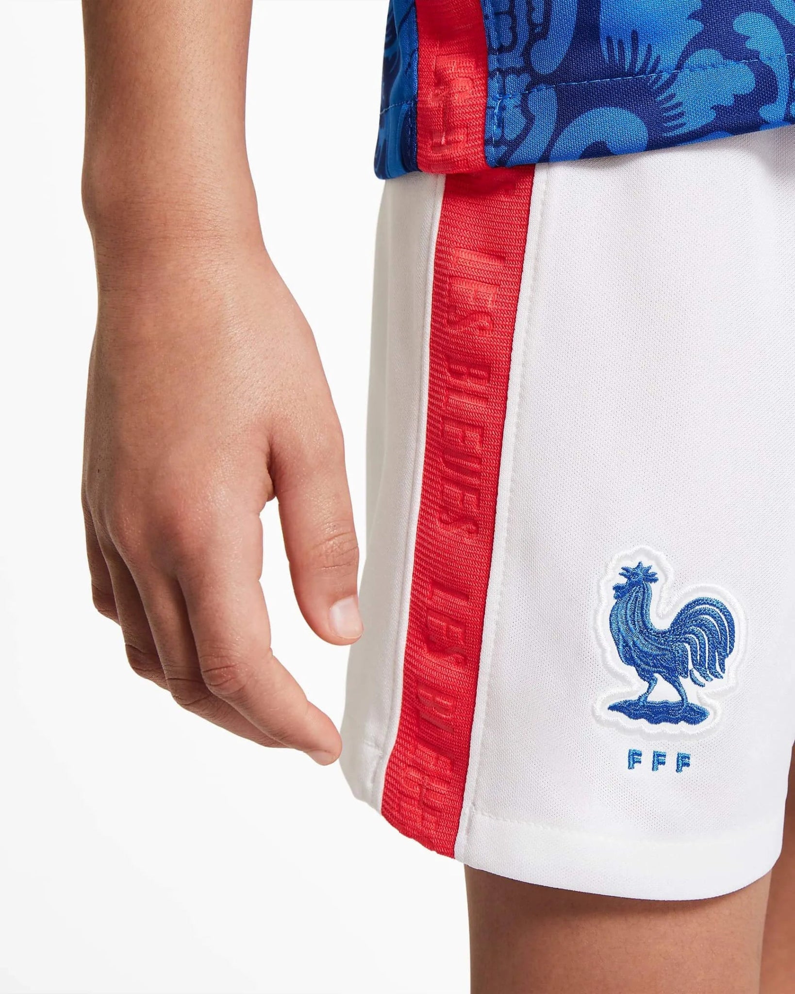 2022 France Kids' Mini Kit - Blue-White 