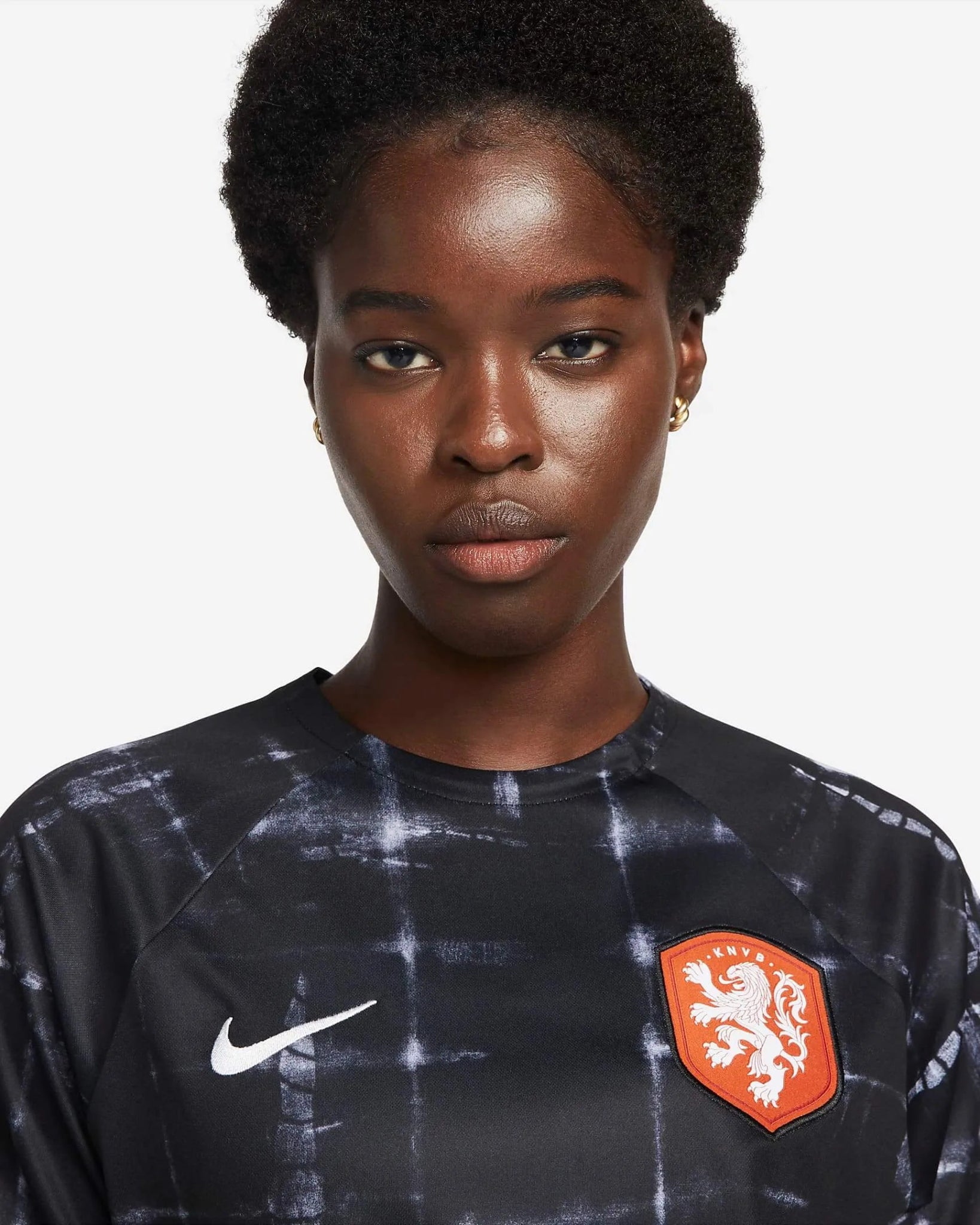 2022-23 Netherlands Womens DF Pre-Match - Black 