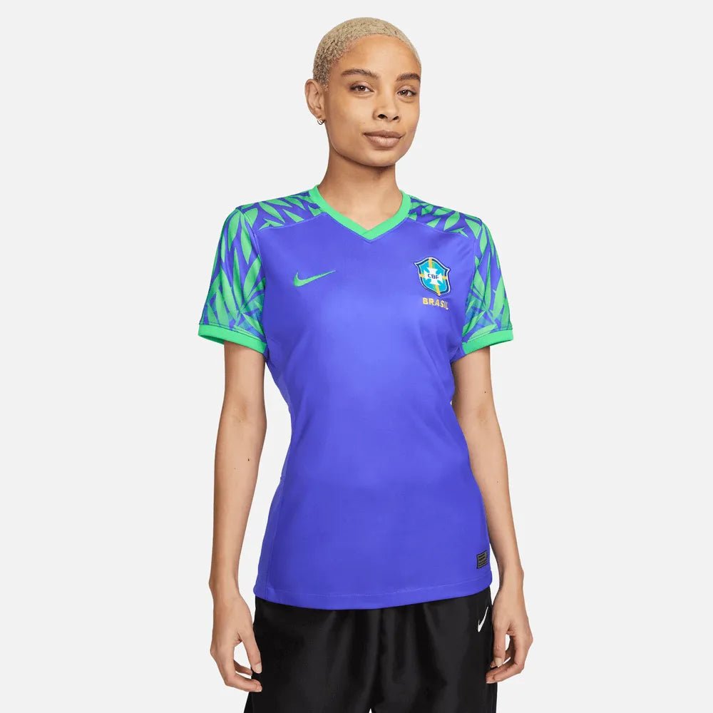 2023-24 Brazil Women's Stadium Away Soccer Jersey