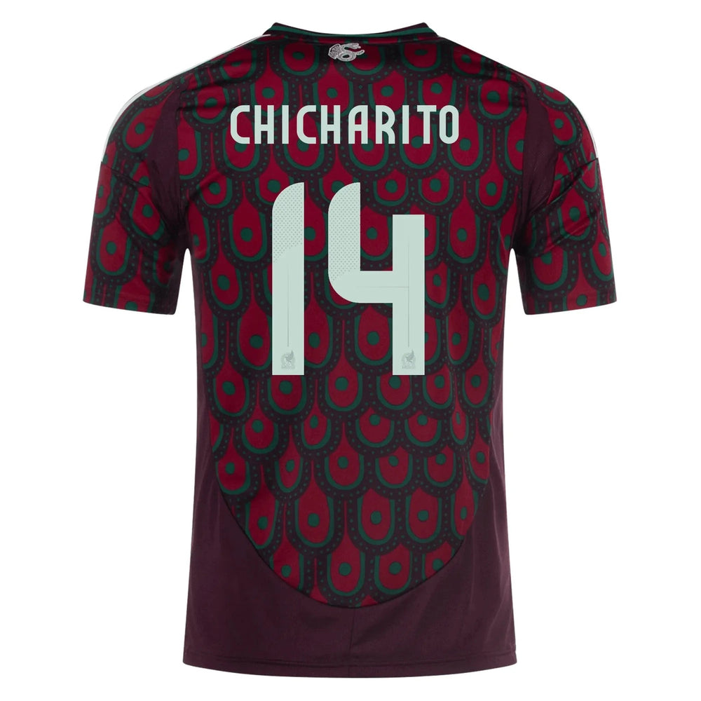 2024-25 Mexico Youth Stadium Home Soccer Jersey 