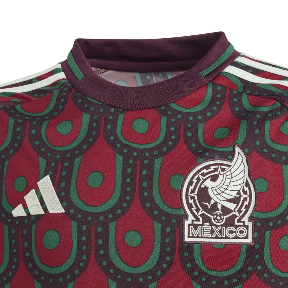 2024-25 Mexico Youth Stadium Home Soccer Jersey 