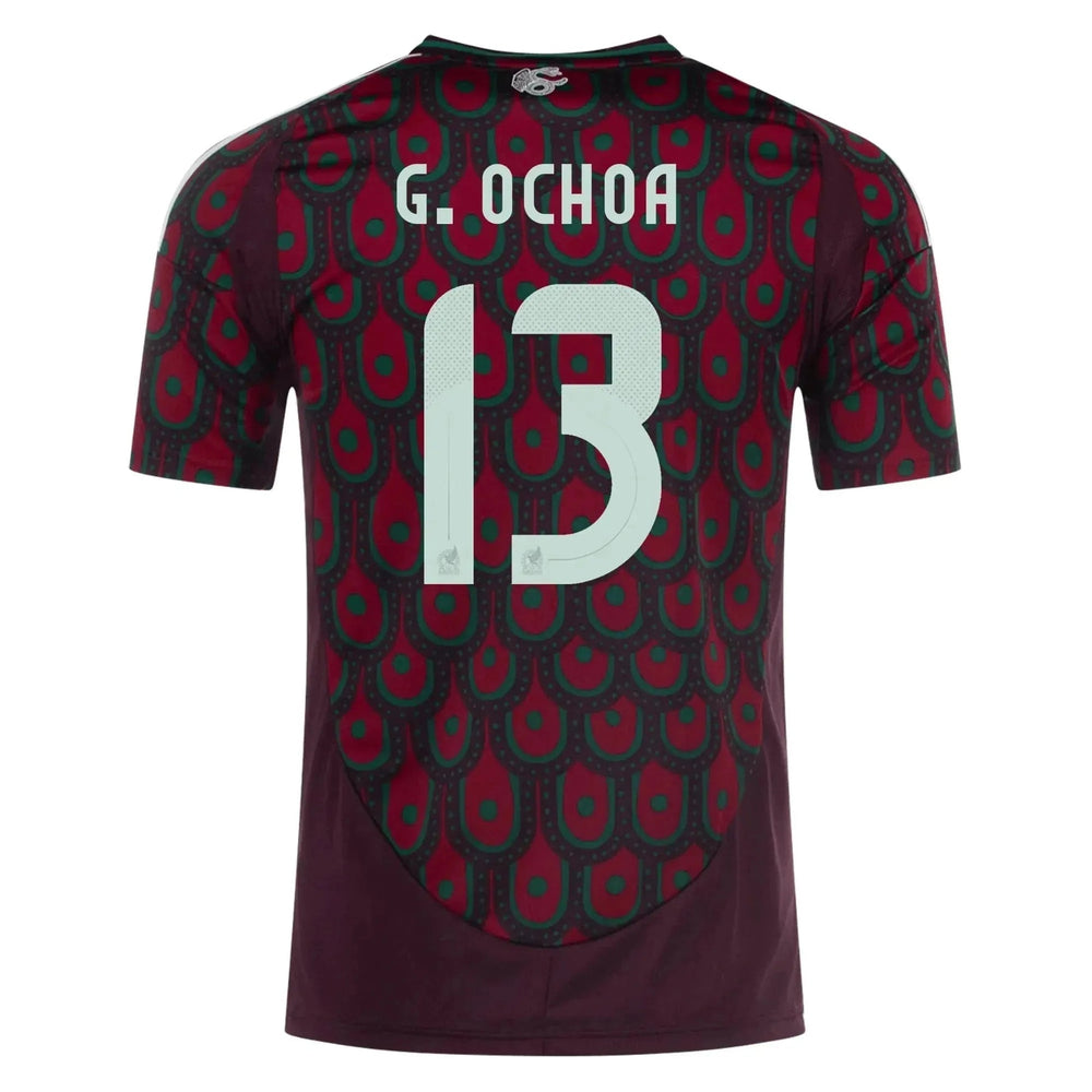 2024-25 Mexico Youth Stadium Home Soccer Jersey 