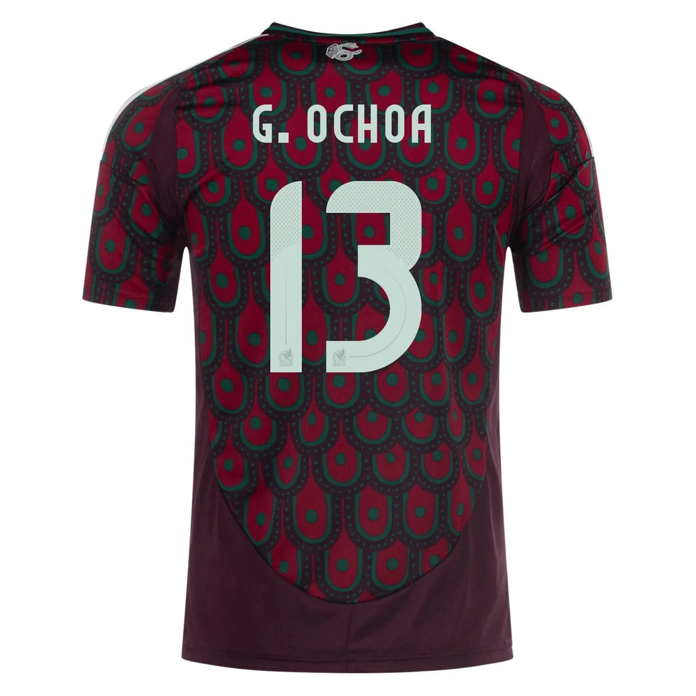 2024-25 Mexico Women's Stadium Home Soccer Jersey 