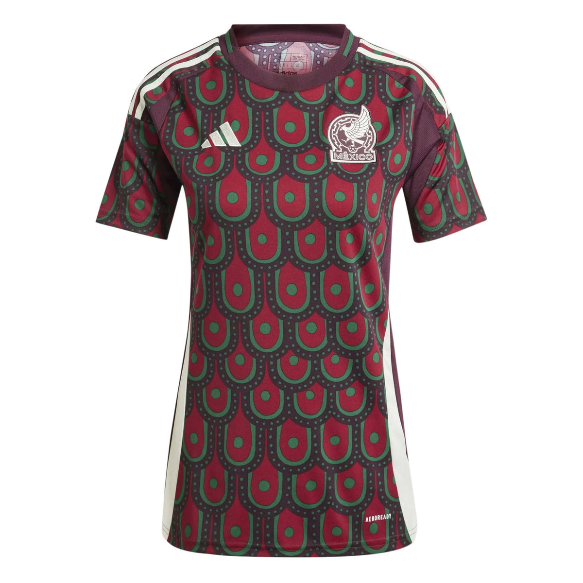 2024-25 Mexico Women's Stadium Home Soccer Jersey 