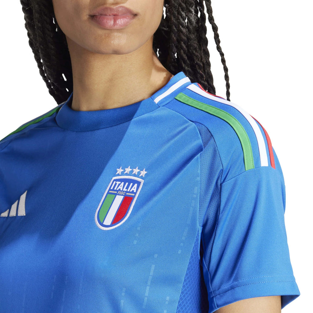 2024-25 Italy Women's Stadium Home Soccer Jersey 