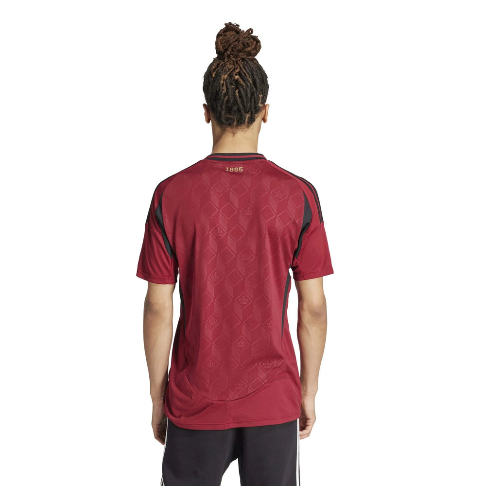 2024-25 Belgium Men's Stadium Home Soccer Jersey