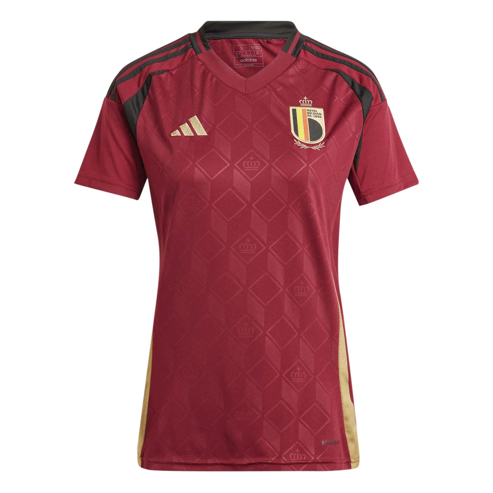 2024-25 Belgium Women's Stadium Home Soccer Jersey 