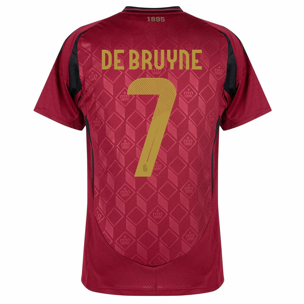 2024-25 Belgium Women's Stadium Home Soccer Jersey 