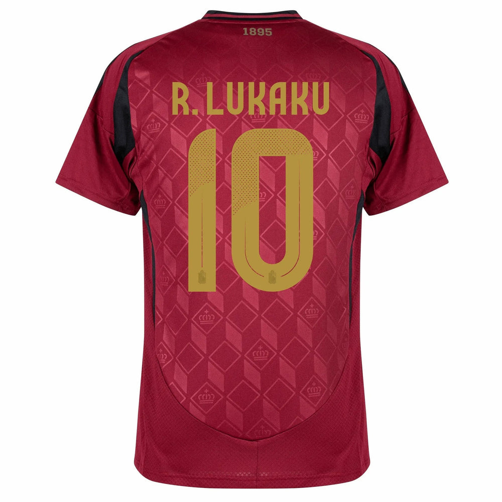 2024-25 Belgium Women's Stadium Home Soccer Jersey 