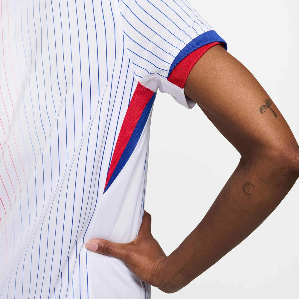 2024-25 France Women's Stadium Away Soccer Jersey 