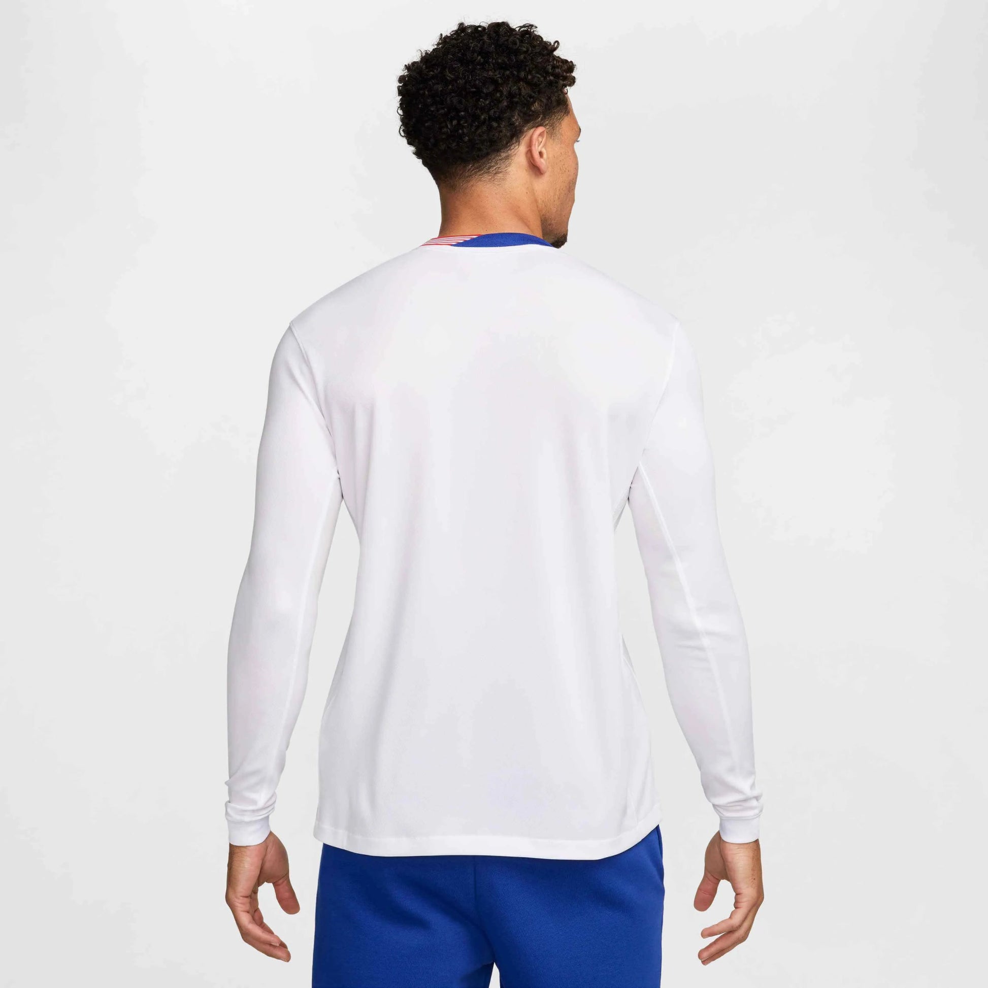 2024-25 USA Men's Stadium Home Long-Sleeve Soccer Jersey