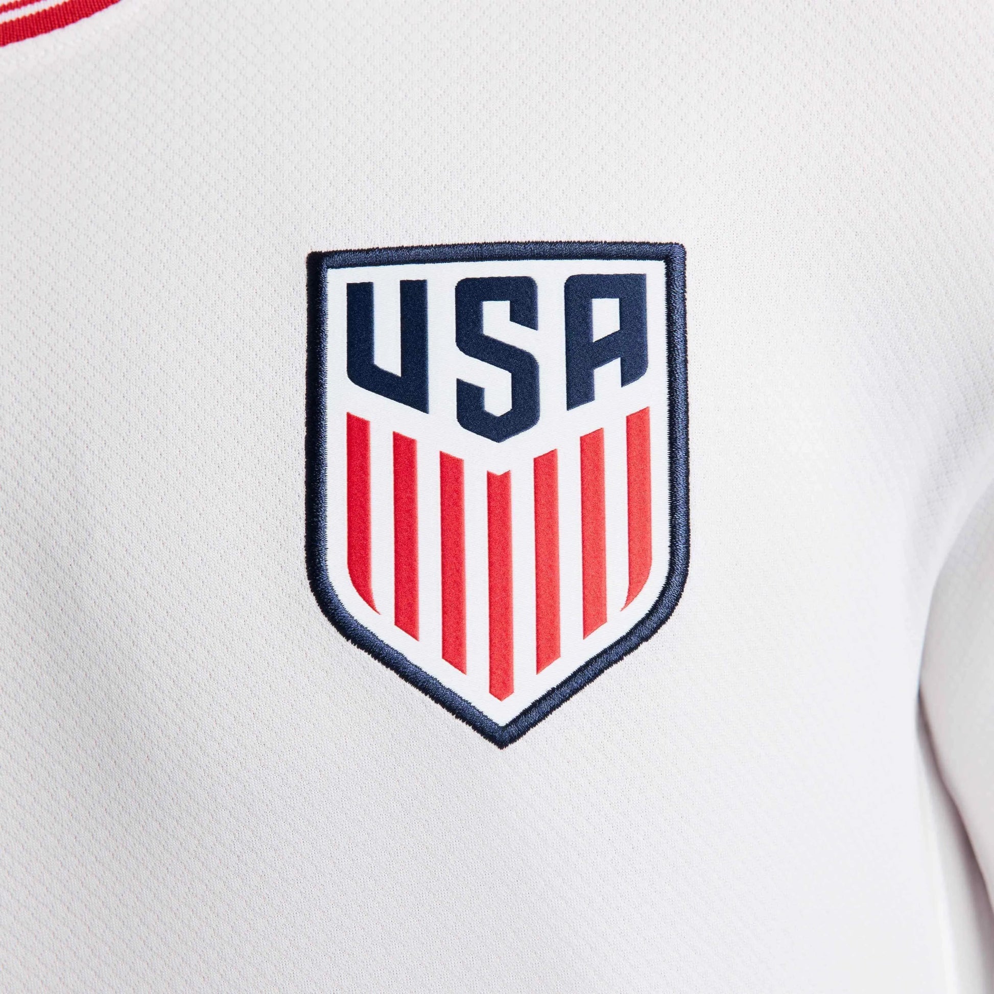 2024-25 USA Men's Stadium Home Long-Sleeve Soccer Jersey