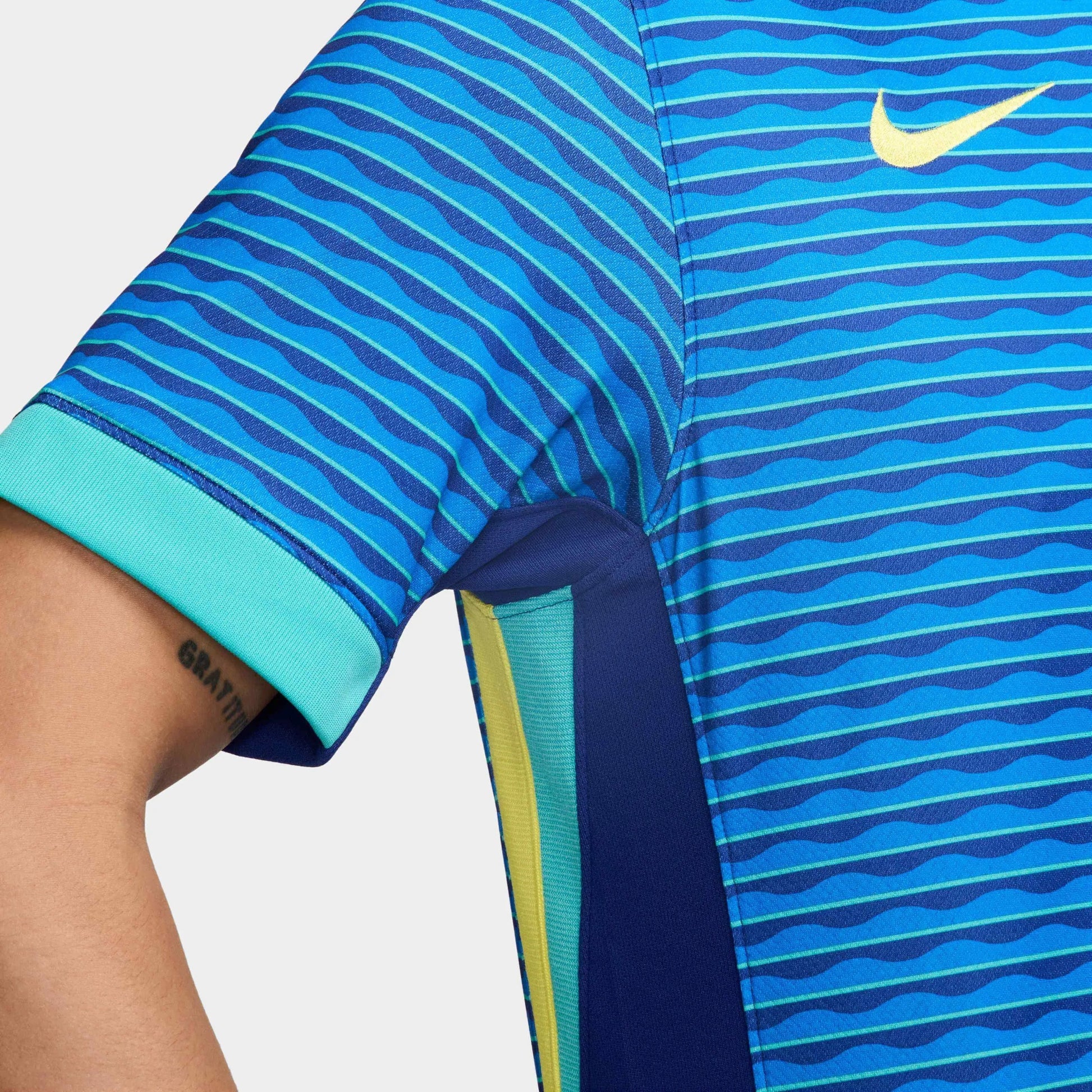 2024-25 Brazil Men's Stadium Away Soccer Jersey 