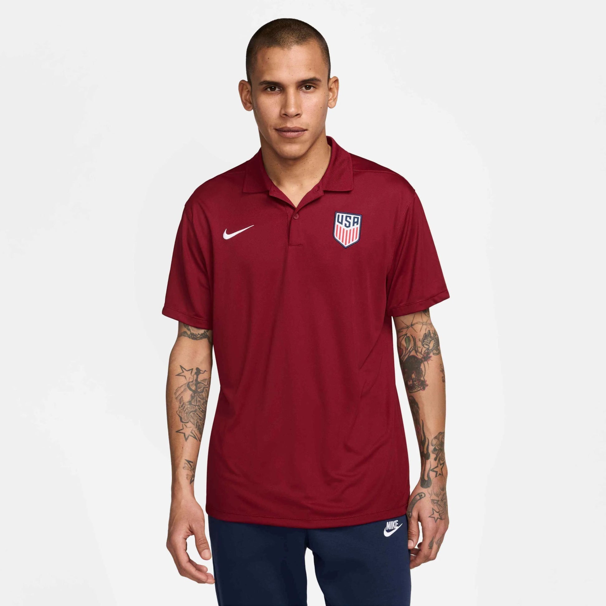 2024-25 USA Men's Dri-Fit Polo Shirt 