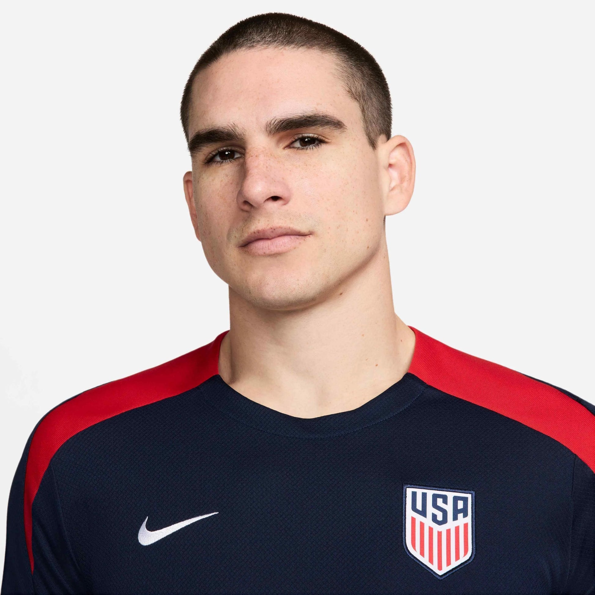 2024-25 USA Men's Dri-Fit Short-Sleeve Knit Top