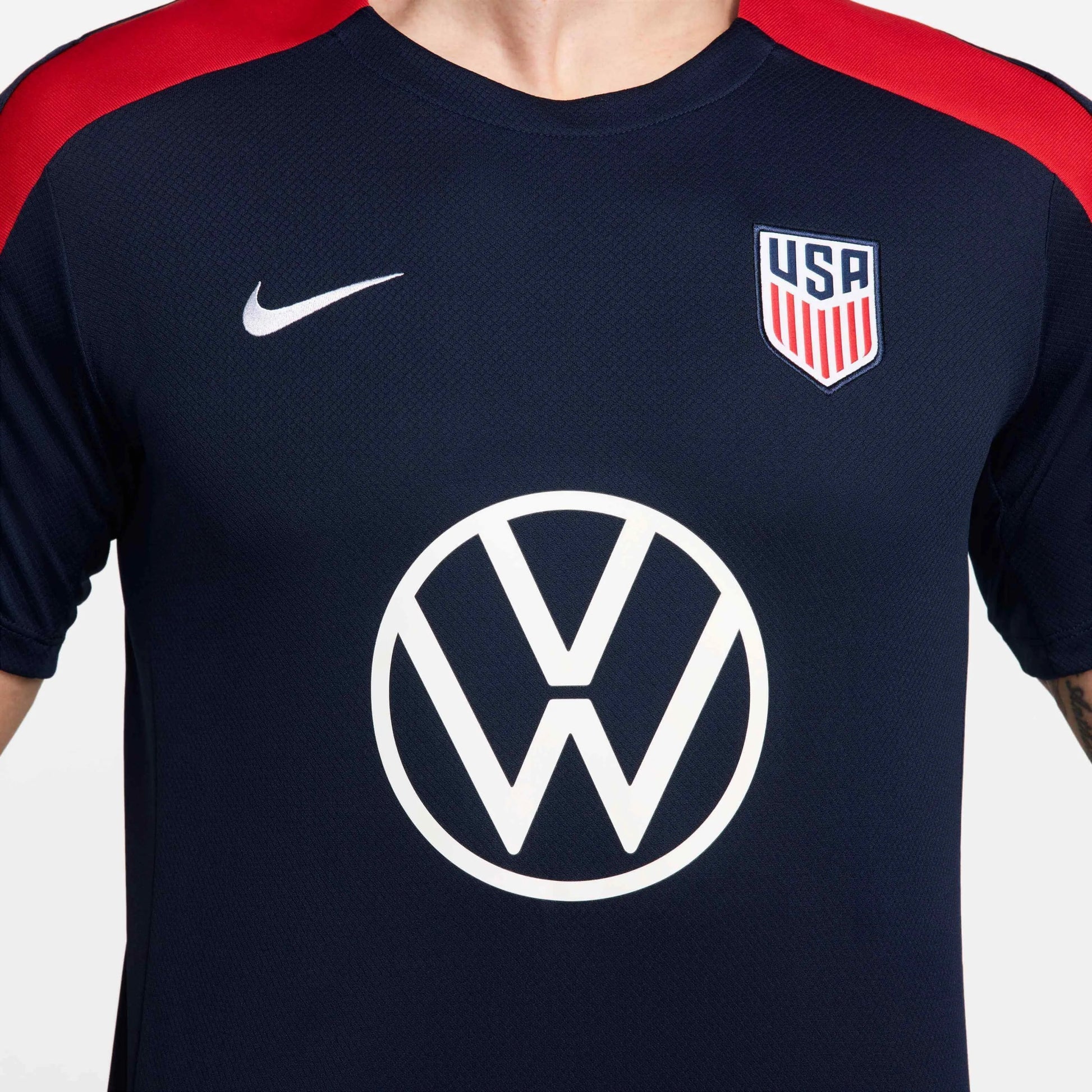 2024-25 USA Men's Dri-Fit Short-Sleeve Knit Top
