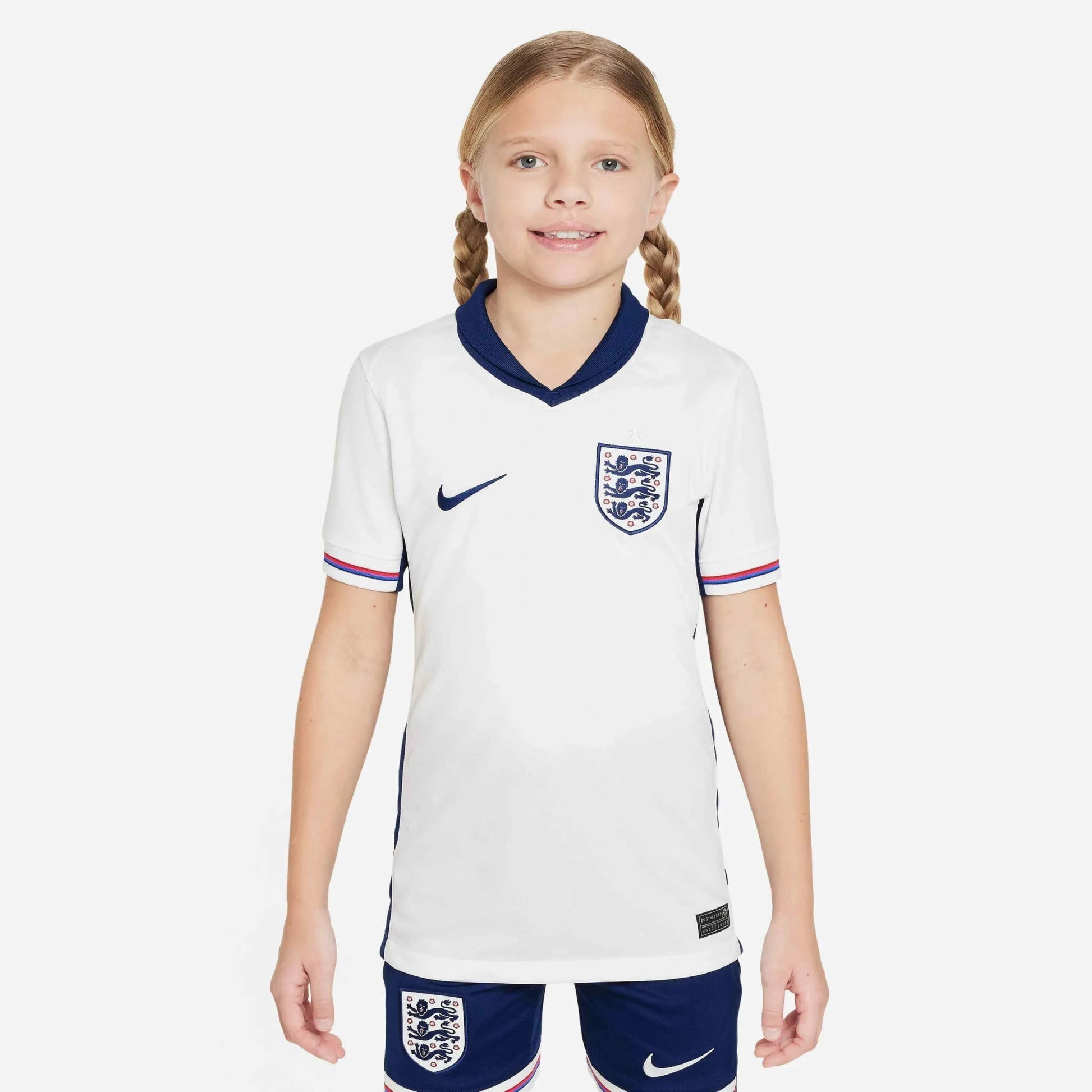 2024-25 England Youth Stadium Home Soccer Jersey