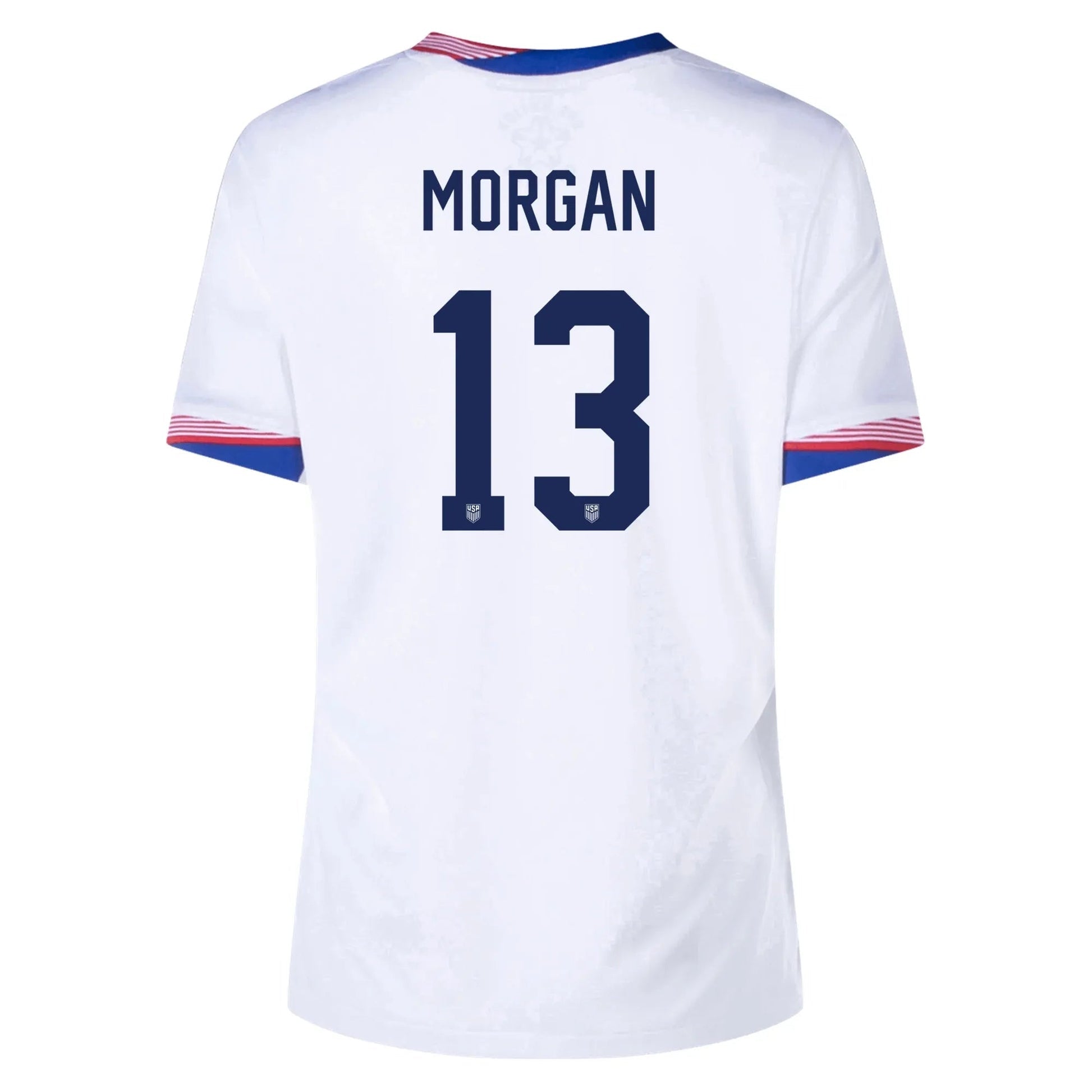 2024-25 USA Women's Stadium Home Soccer Jersey 