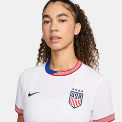 2024-25 USA Women's Stadium Home Soccer Jersey 