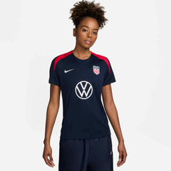 2024-25 USA Women Dri-Fit Short-Sleeve Knit Top 