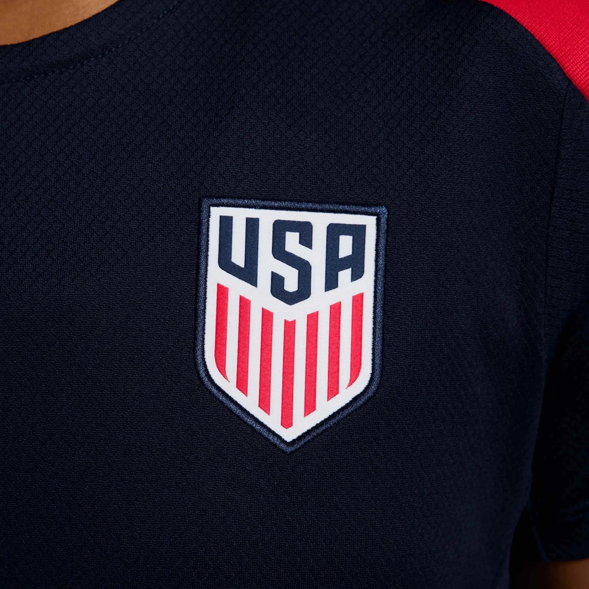 2024-25 USA Women Dri-Fit Short-Sleeve Knit Top 