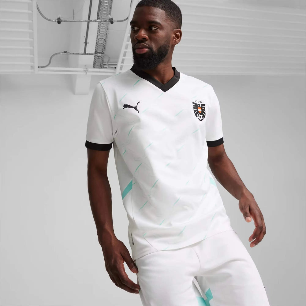 2024-25 Austria Men's Stadium Away Soccer Jersey 