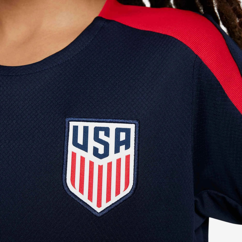 2025 USA Youth Dri-Fit Short-Sleeve Knit Top