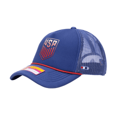 Fan Ink Collection USA Atmosphere Trucker Hat Blue 