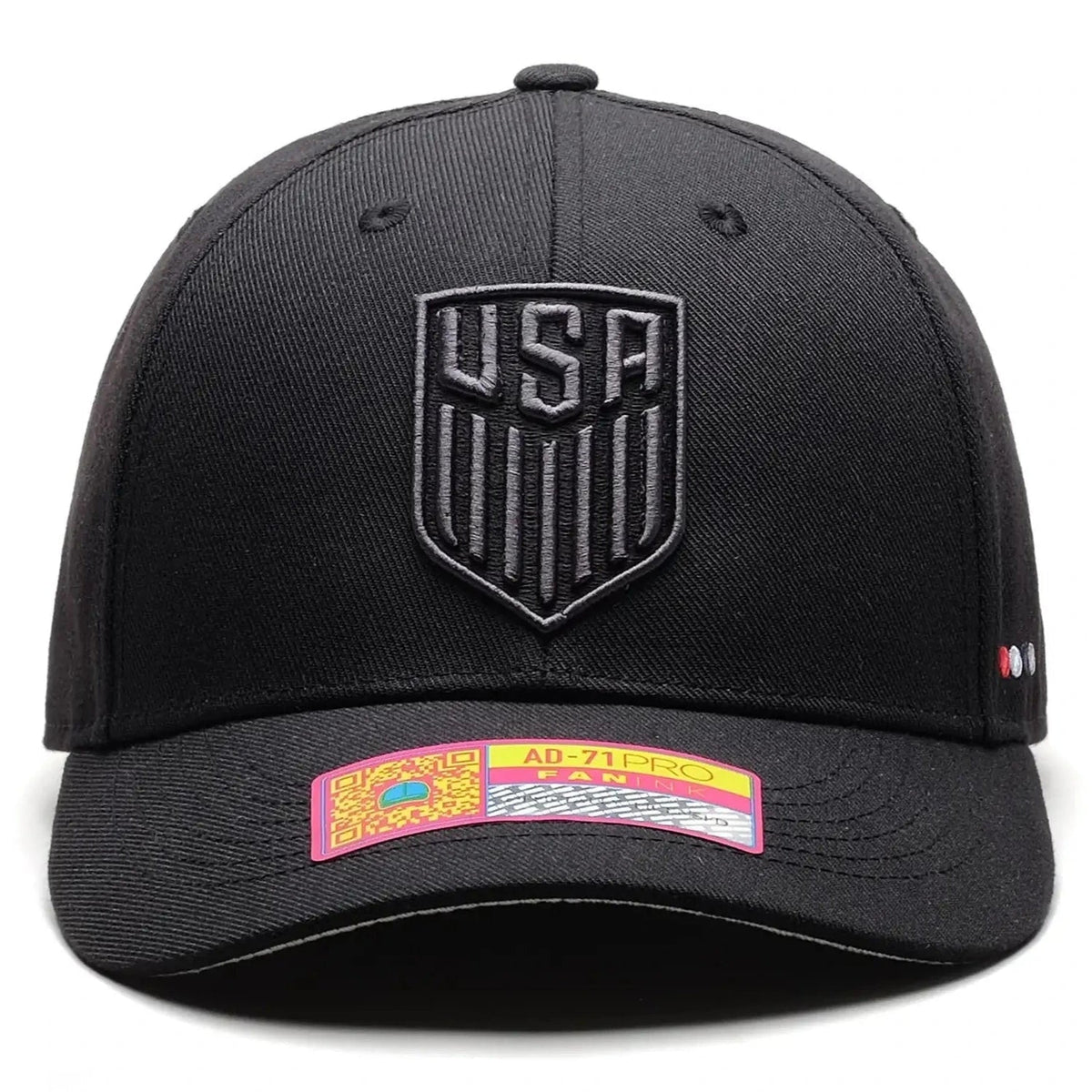 Fan Ink Collection USA Dusk Adjustable Hat Black 