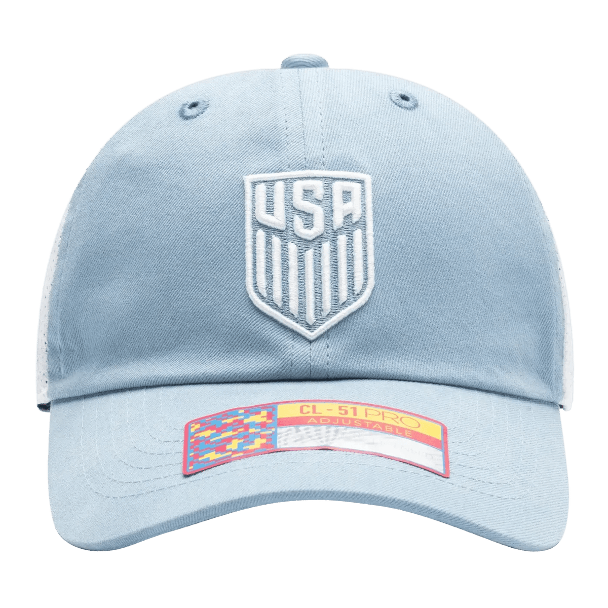Fan Ink Collection USA Ace 2.0 Classic Adjustable Hat Blue/White 
