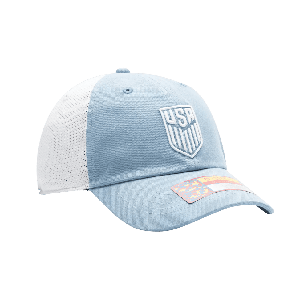 Fan Ink Collection USA Ace 2.0 Classic Adjustable Hat Blue/White 