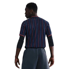 2025 USA Men's Authentic Away Soccer Jersey Obsidian/Challenge Red 