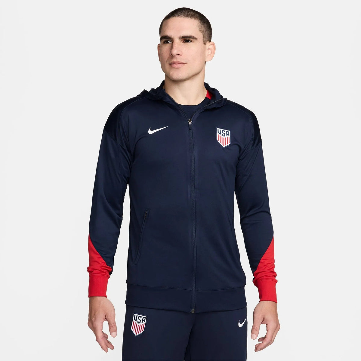 2024-25 USA Men's Strike Hoodie Track Jacket