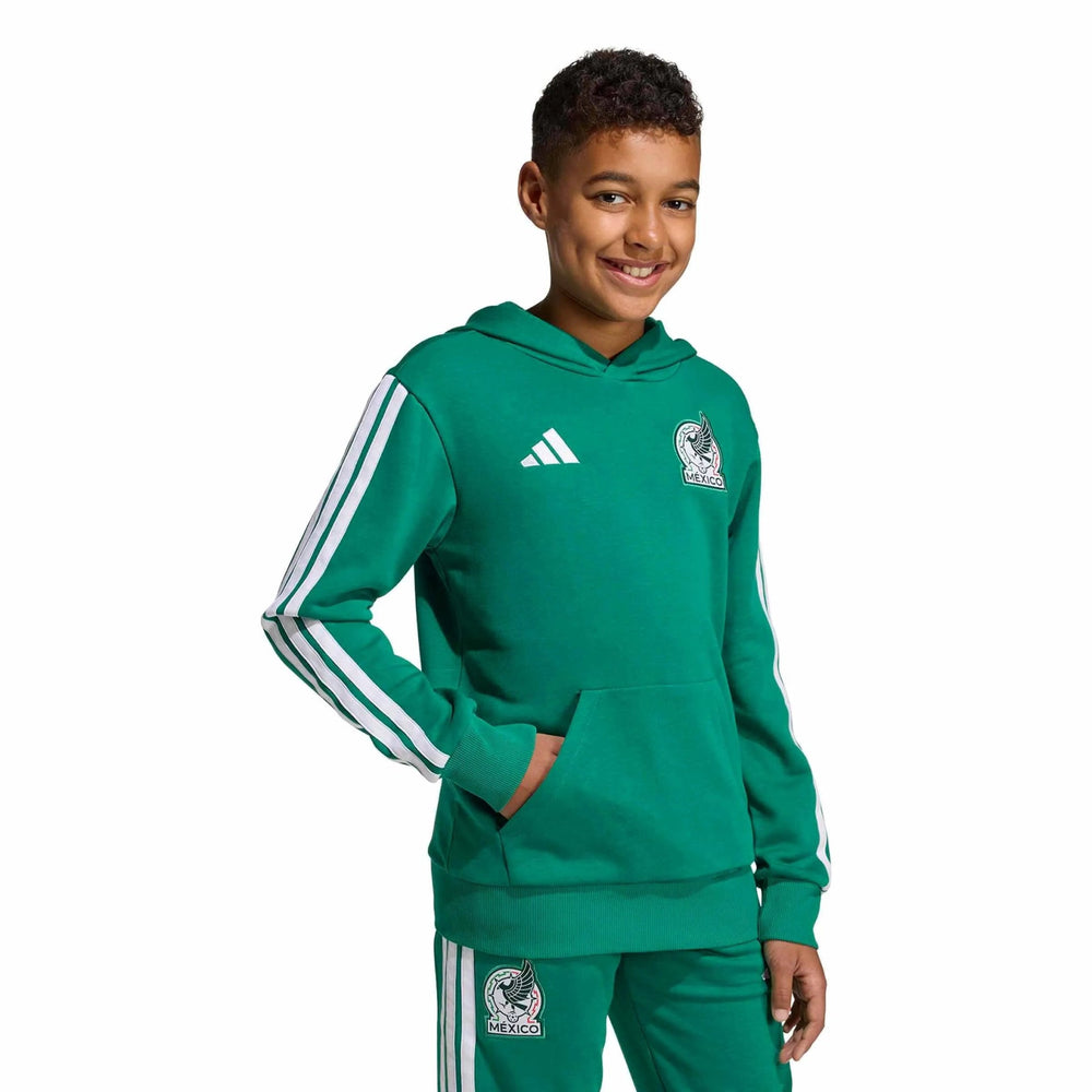 2026 Mexico Youth Hoodie Bold Green 