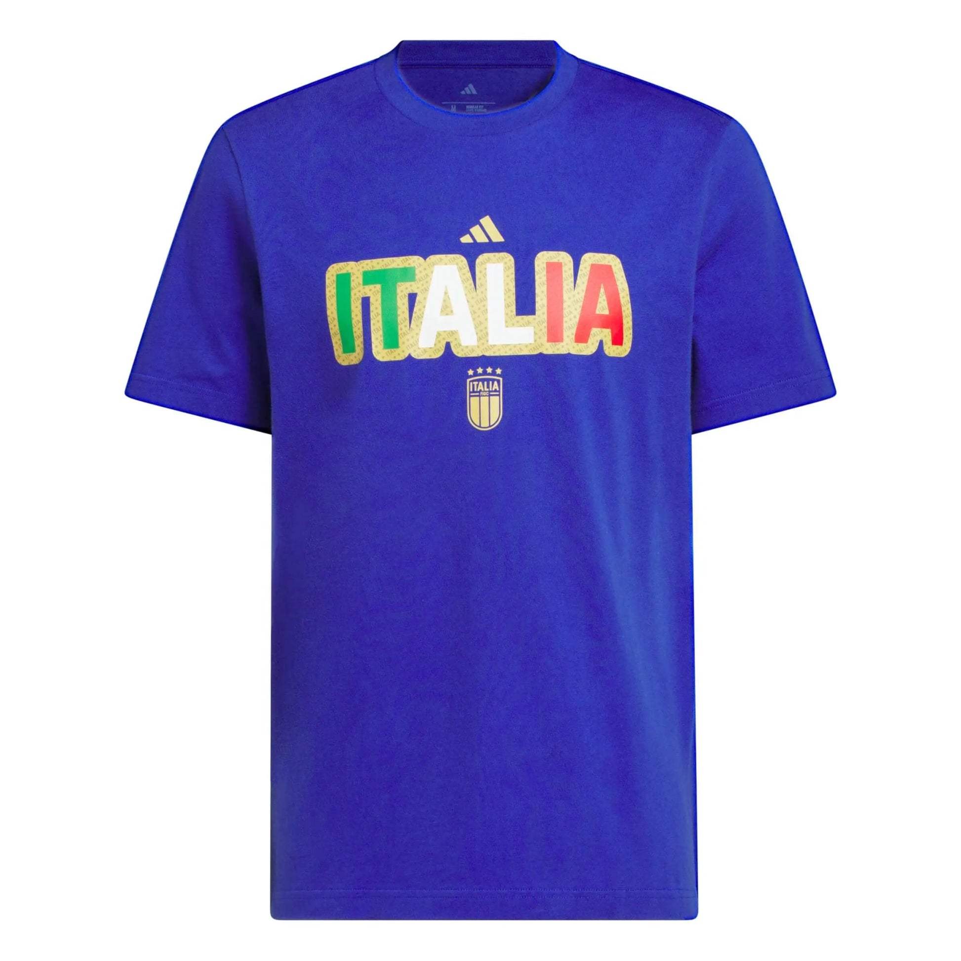 2026 Italy Men's World Cup HJH Tee Semi Lucid Blue 