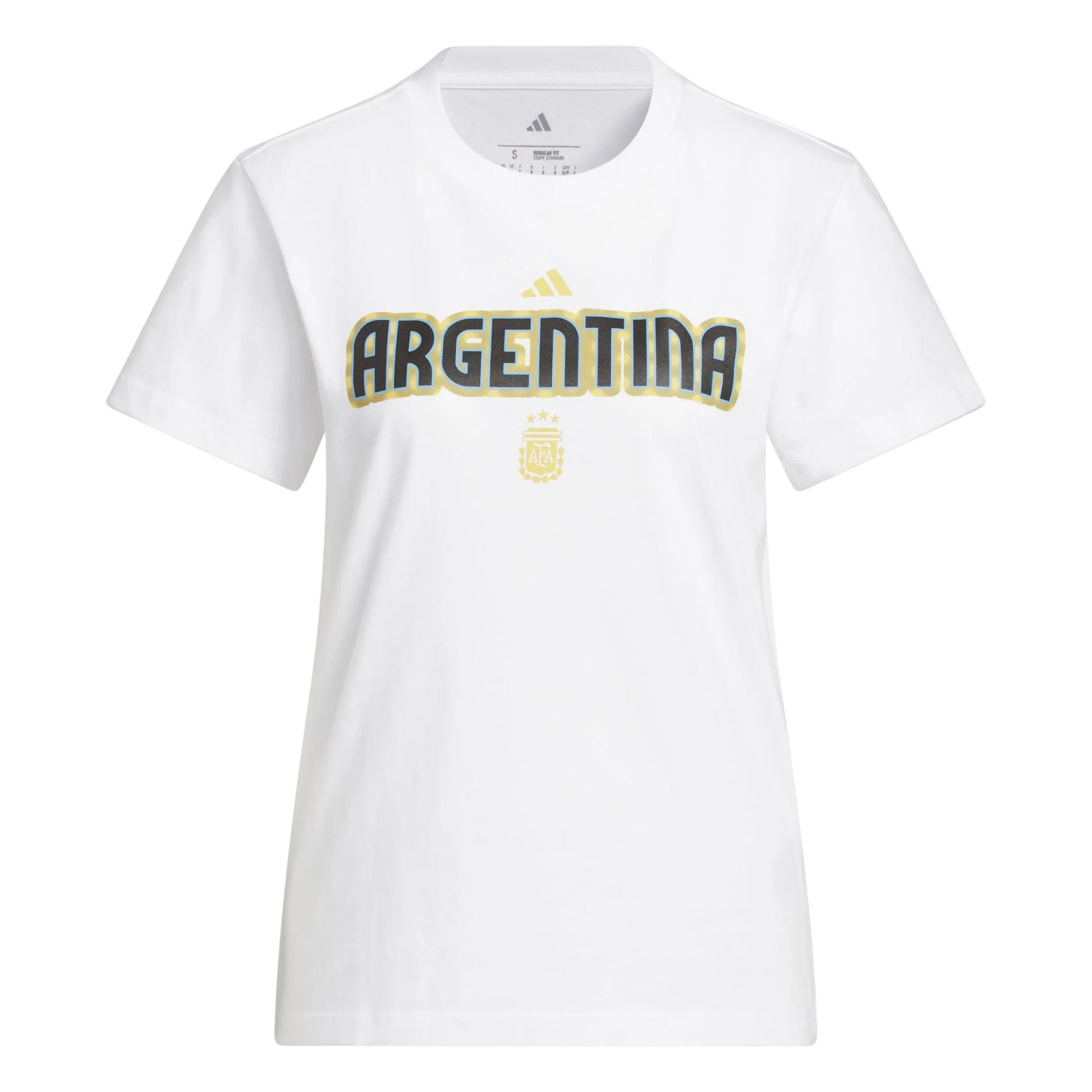2026 Argentina Women's World Cup HJH Tee White 