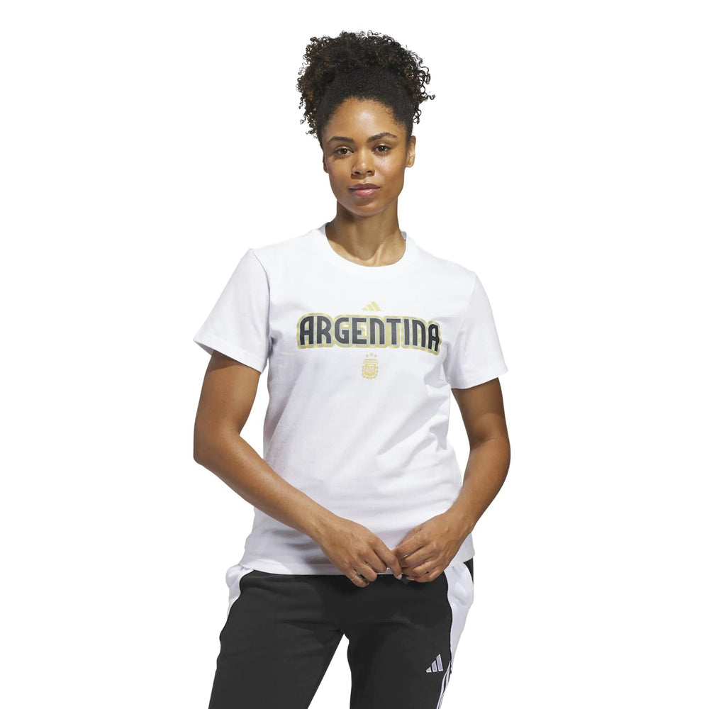 2026 Argentina Women's World Cup HJH Tee White 