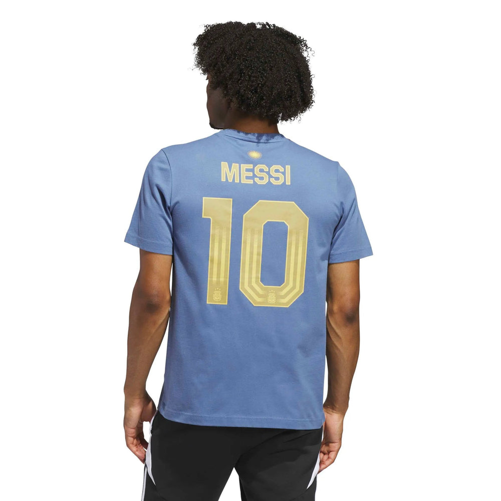 2026 Argentina Men's Messi Name And Number Tee