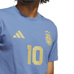 2026 Argentina Men's Messi Name And Number Tee