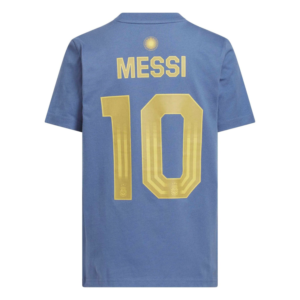 2026 Argentina Youth Messi Name And Number Tee