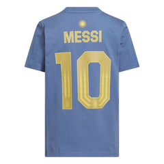 2026 Argentina Youth Messi Name And Number Tee